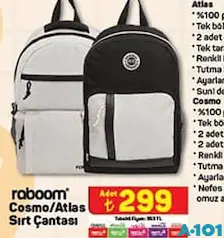 RABOOM COSMO/ATLAS SIRT ÇANTASI RABOOM COSMO/ATLAS SIRT ÇANTASI